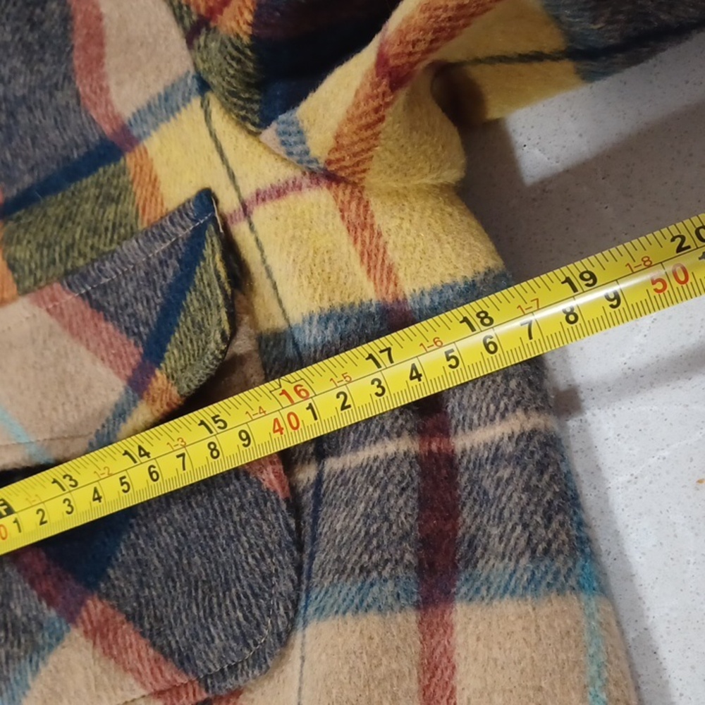 Plaid Zip Up Tartan Like Jacket From Jolt, Medium - image 6